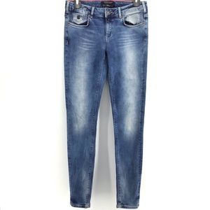 Scotch & Soda MAISON SCOTCH AMSTERDAMS BLAUW La Parisienne Low Rise Jeans